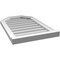 Ekena Millwork Octagonal Top Surface Mount PVC Gable Vent w/ 2"W x 2"P Brickmould Sill Frame, 18"W x 28"H GVPOT18X2803SN - alternate 4